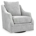 Gubbins Swivel Accent Chair - Gray