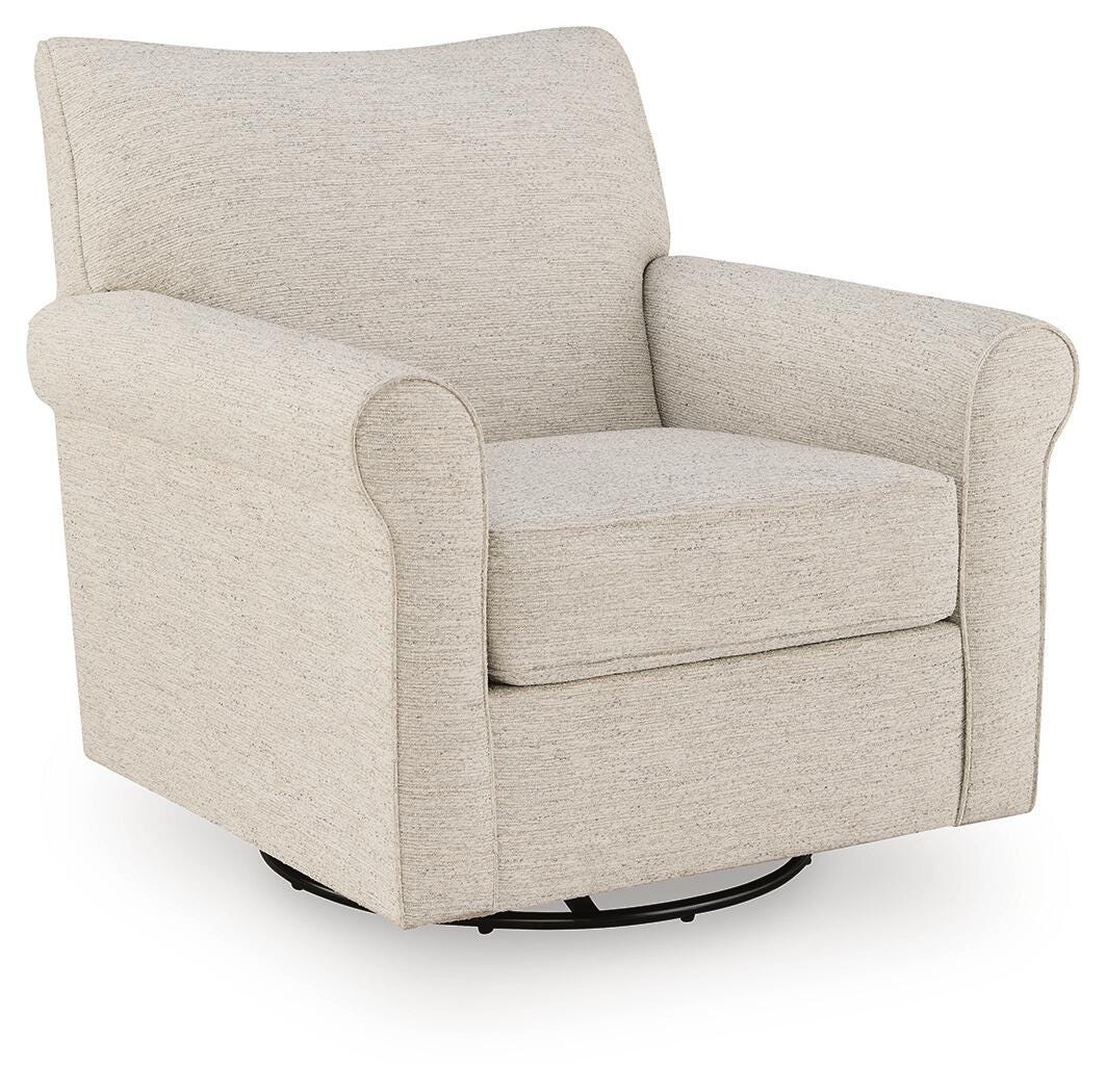 Renley Swivel Glider Accent Chair - Opal