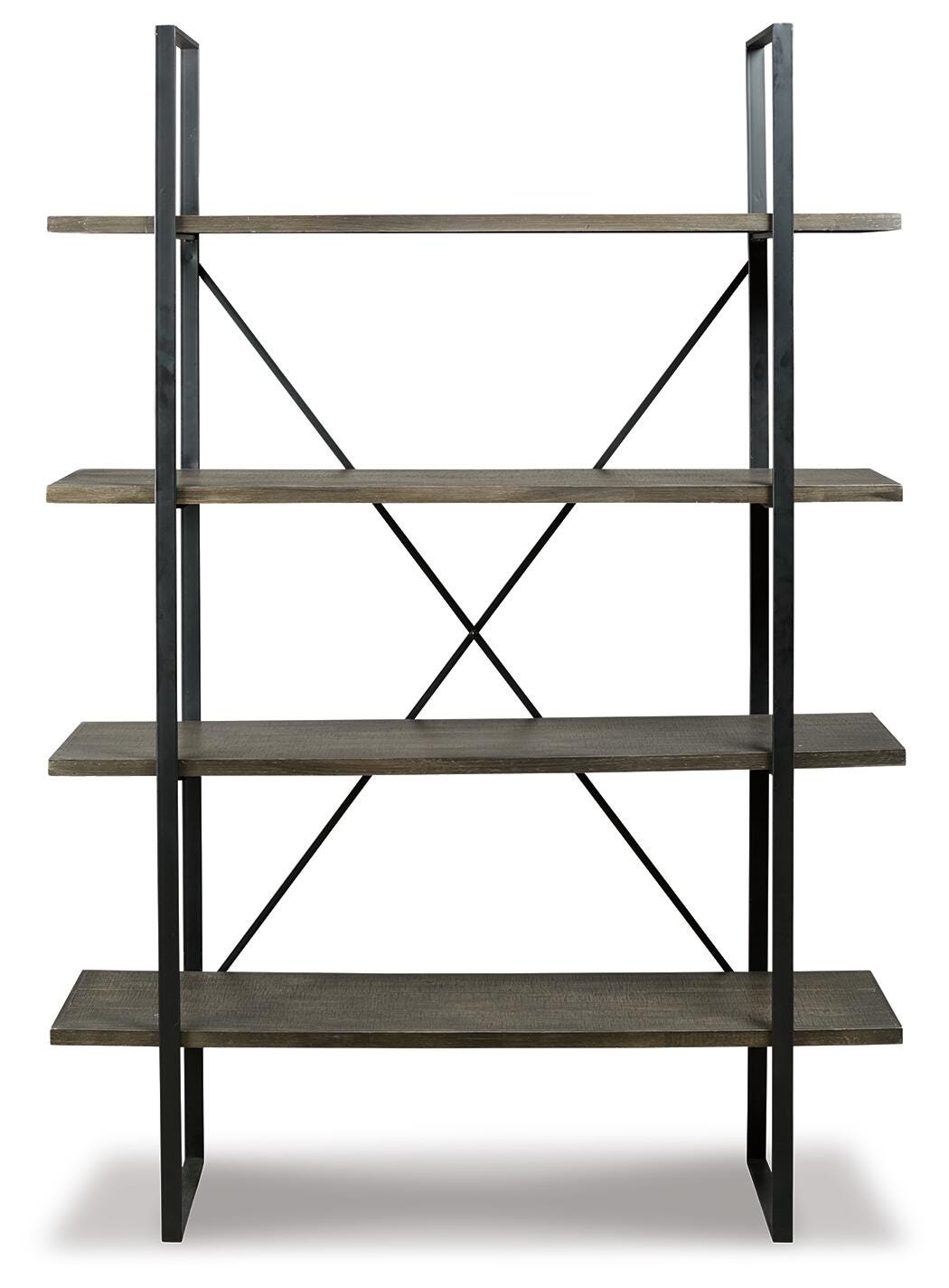 Gilesgrove Bookcase - Black/Gray