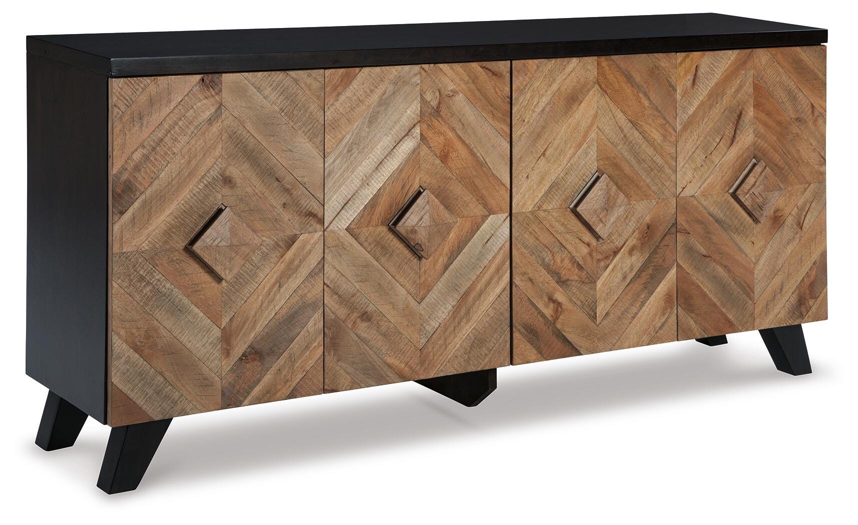 Robin Ridge Accent Cabinet - Two-tone Brown
