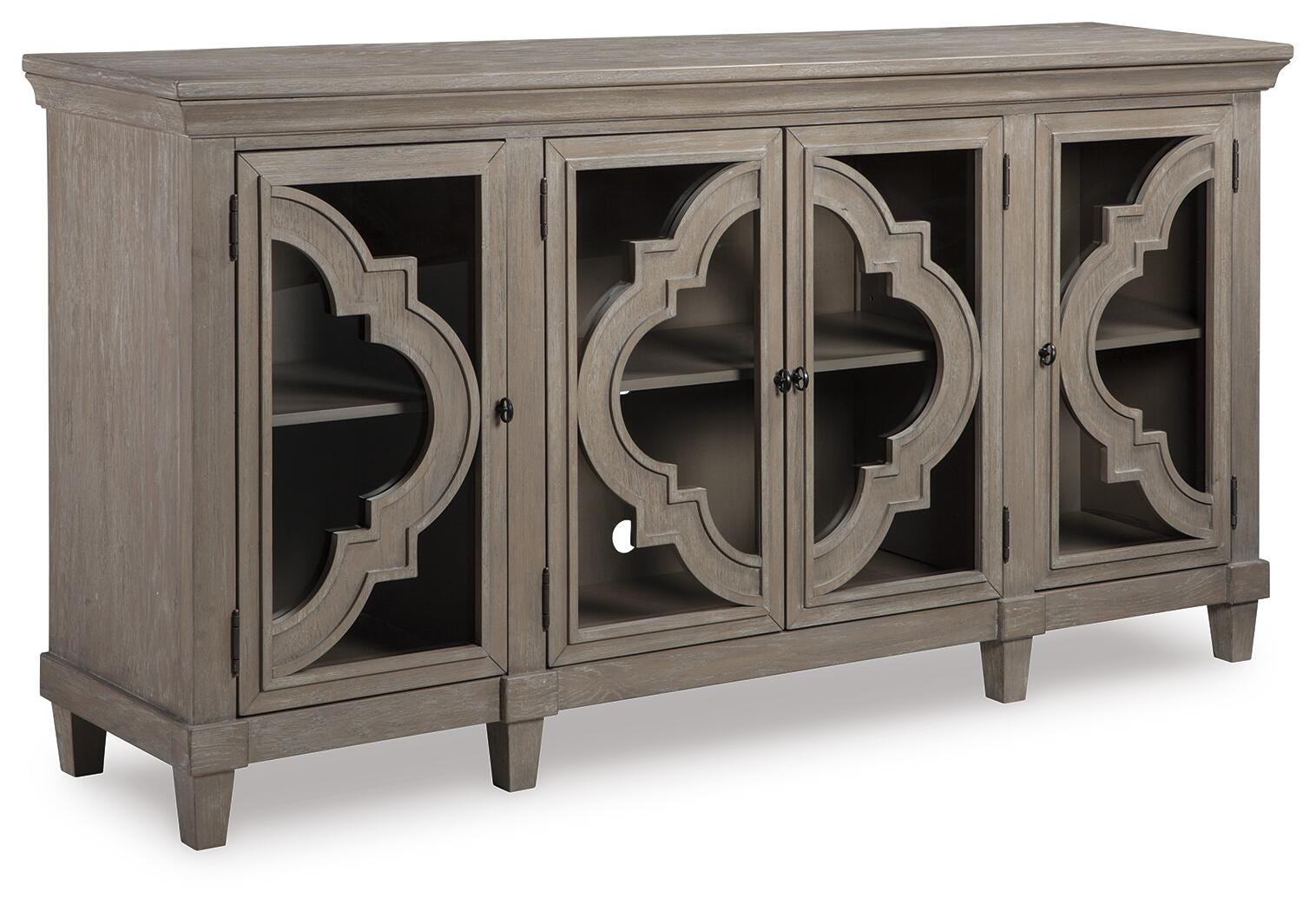 Fossil Ridge Accent Cabinet - Gray