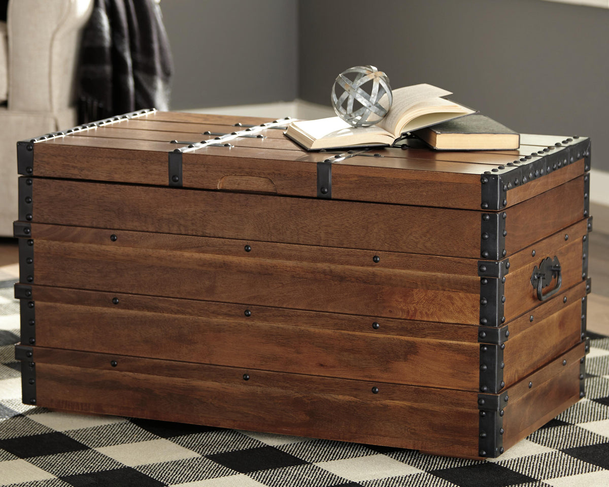 Kettleby Storage Trunk - Brown