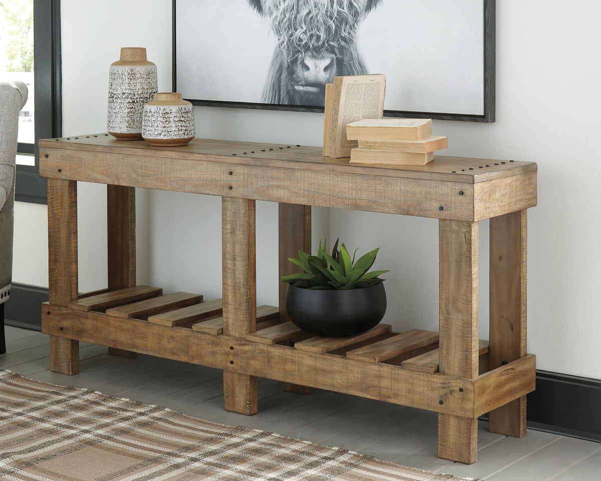 Susandeer Console Sofa Table - Brown