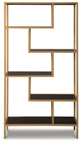 Frankwell Bookcase - Gold Finish