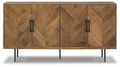 Prattville Accent Cabinet - Brown