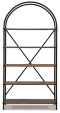 Galtbury Bookcase - Brown/Black