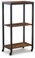 Bevinfield Bar Cart - Brown/Black