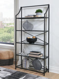 Dakerwell Bookcase - Antique Black