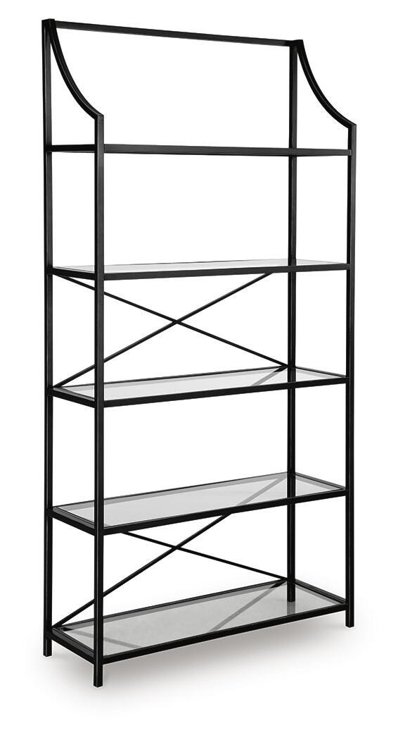 Dakerwell Bookcase - Antique Black