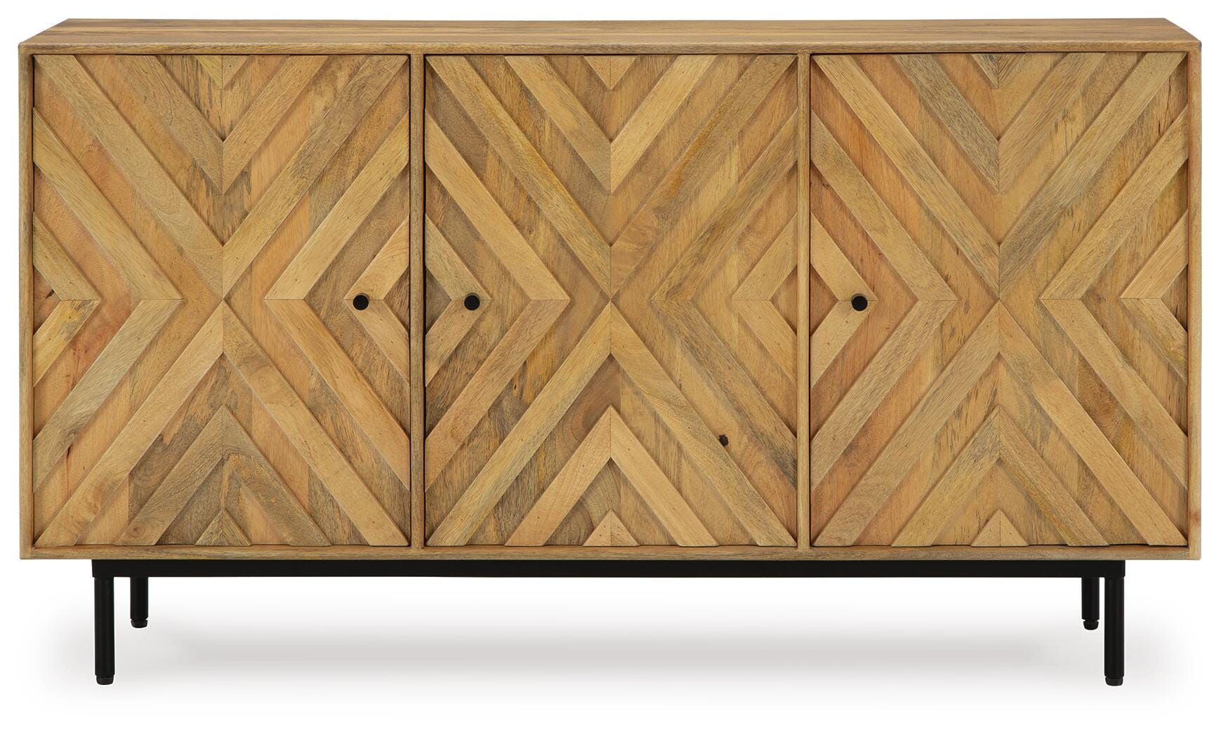 Cadewick Accent Cabinet - Natural