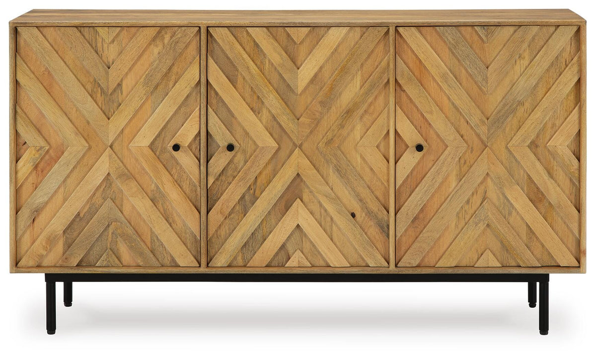 Cadewick Accent Cabinet - Natural