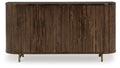 Amickly Accent Cabinet - Dark Brown