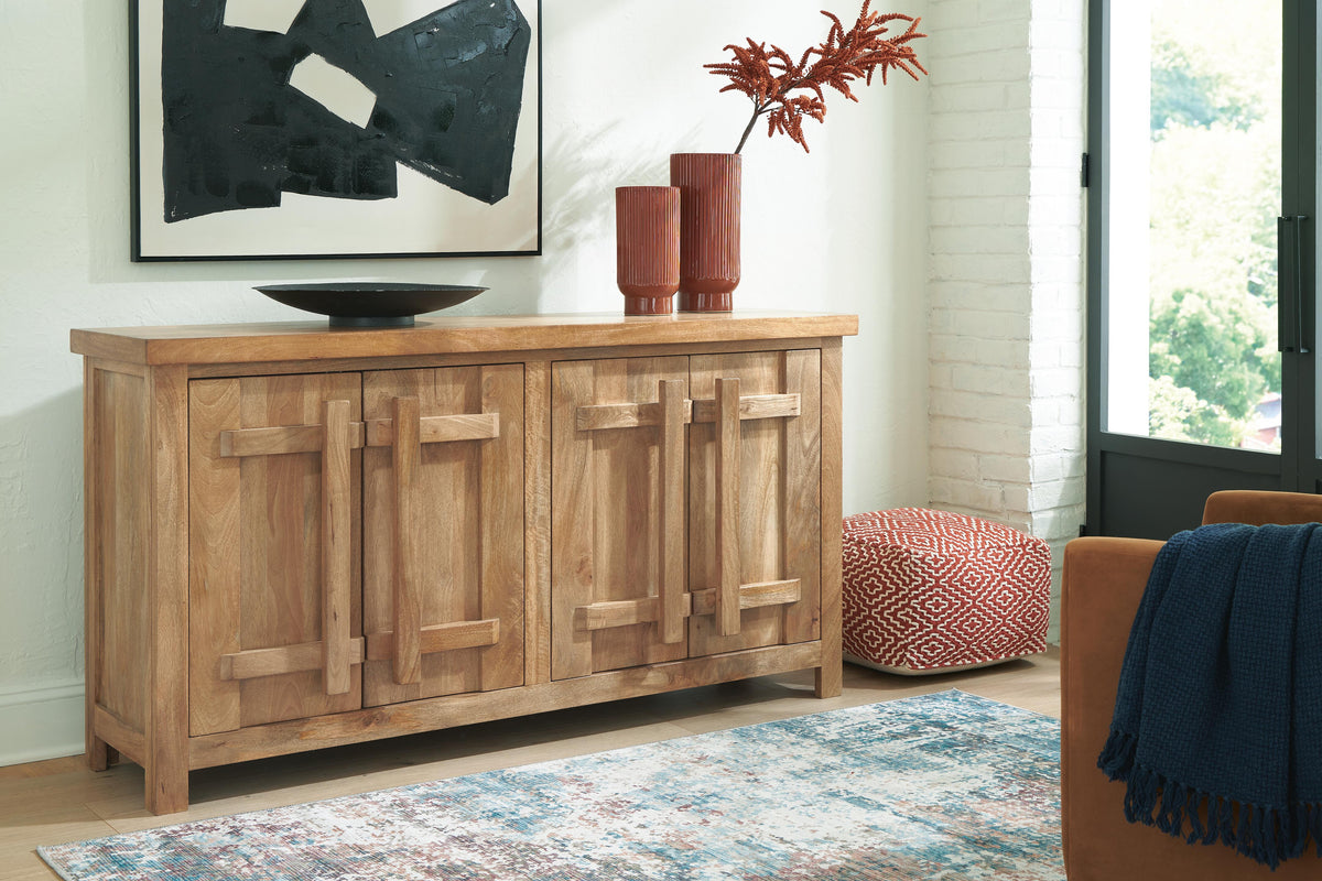 Dresor Accent Cabinet - Natural