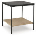 Minrich Accent Table - Black/Natural