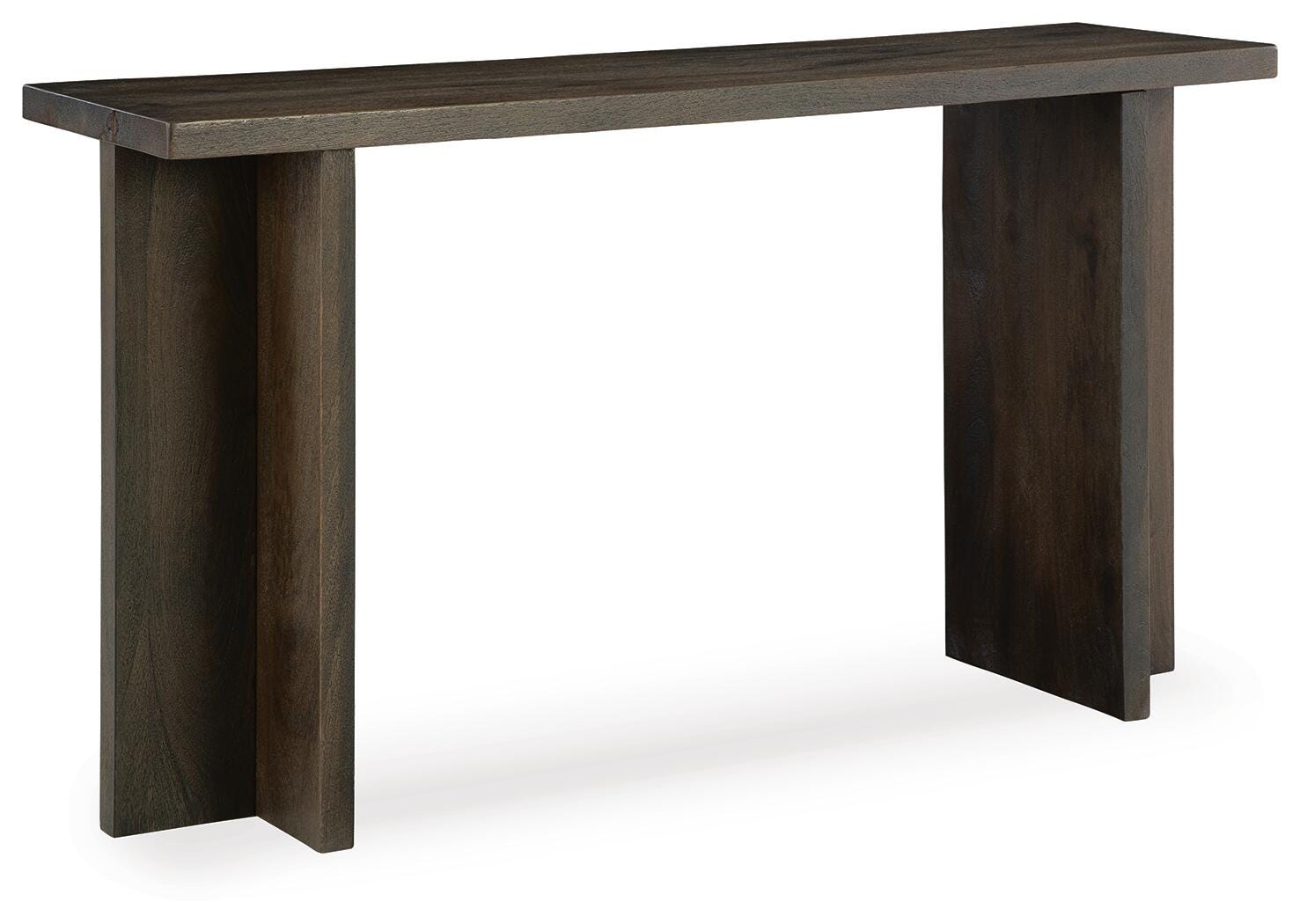 Jalenry Console Sofa Table - Grayish Brown