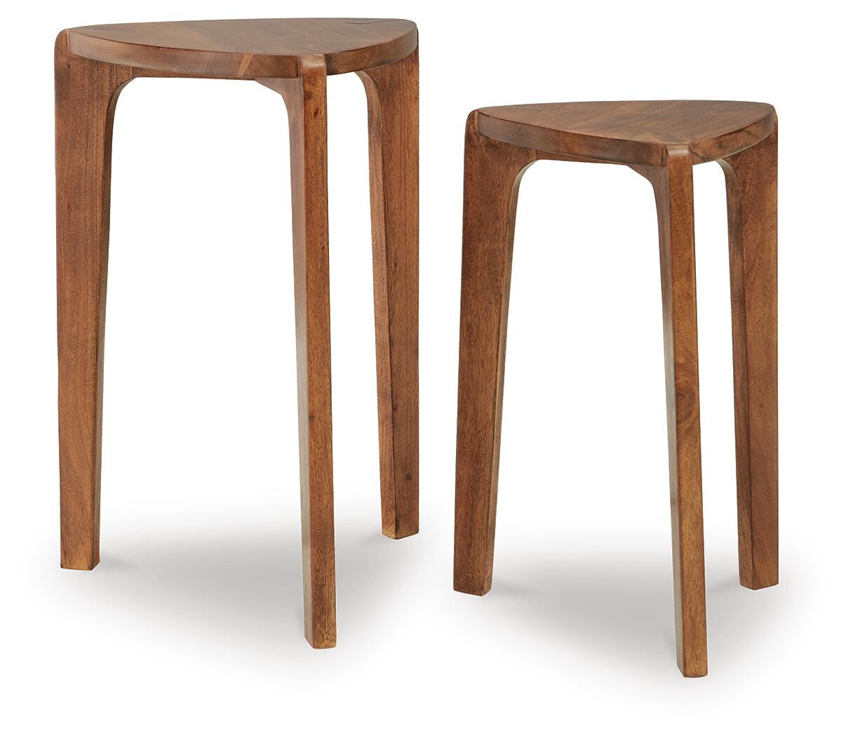 Brynnleigh Accent Table Set (2/CN) - Medium Brown