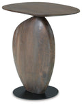 Cormmet Accent Table - Brown/Black