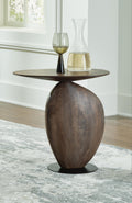 Cormmet Accent Table - Brown/Black