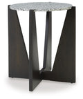 Tellrich Accent Table - Black/White