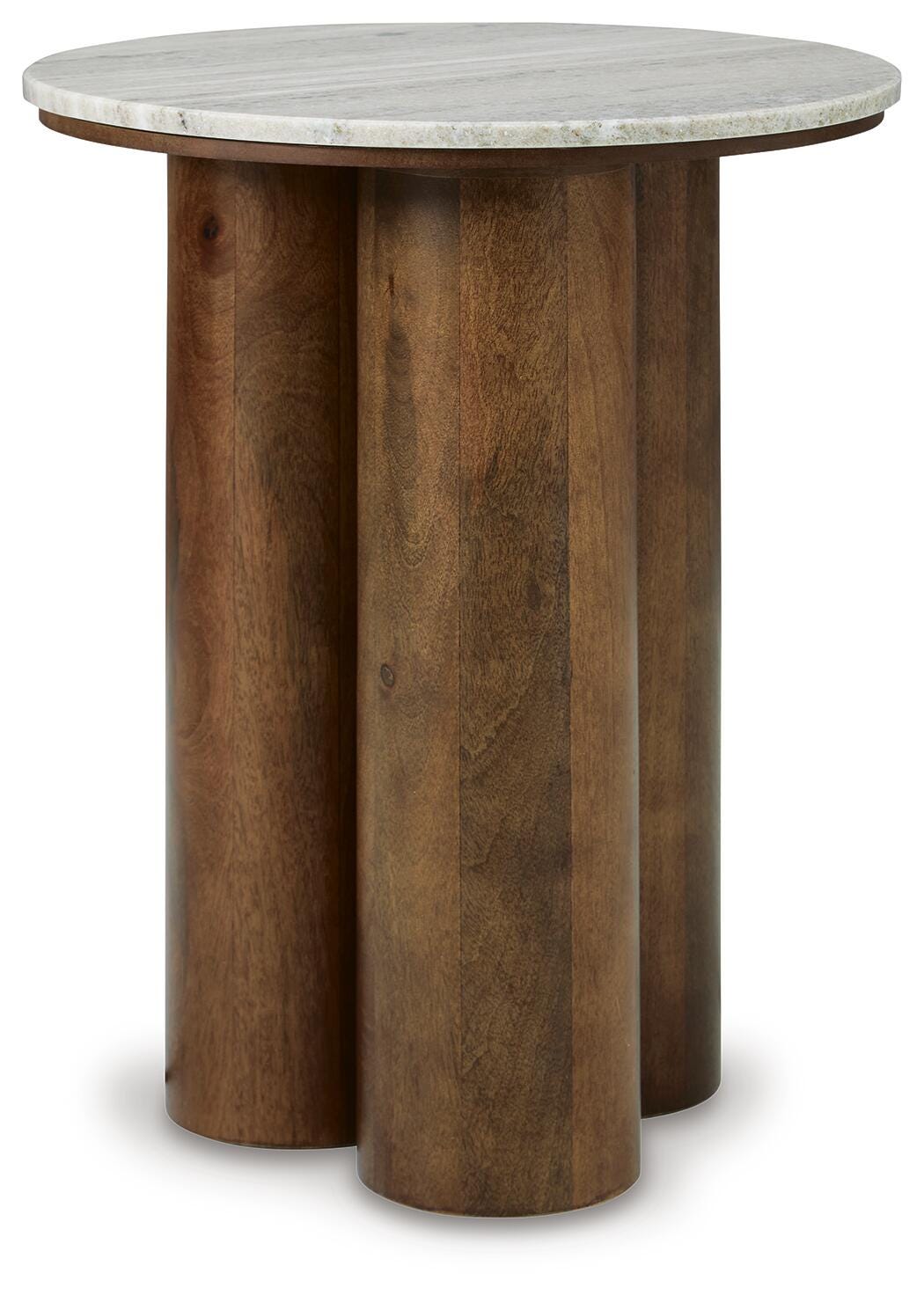 Henfield Accent Table - Beige/Brown