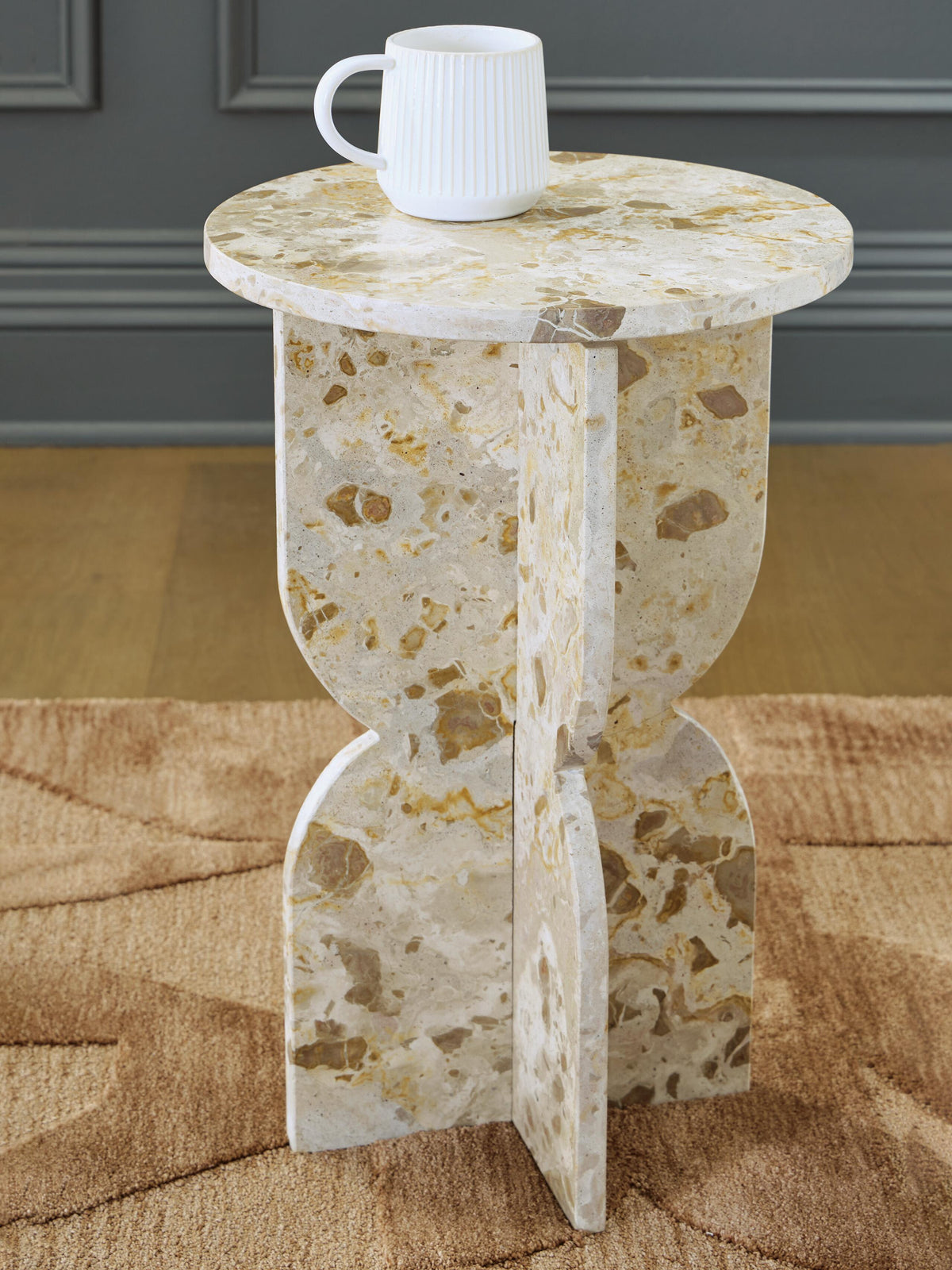 Treygan Accent Table - Beige