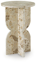 Treygan Accent Table - Beige