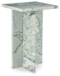 Deaconwell Accent Table - White/Green