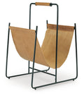 Faronworth Magazine Rack - Brown/Black