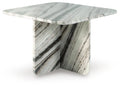 Baretton Tables Collection - Black/White/Taupe