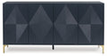Loirwick Accent Cabinet - Dark Blue