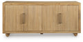 Niam Accent Cabinet - Light Antique Beige