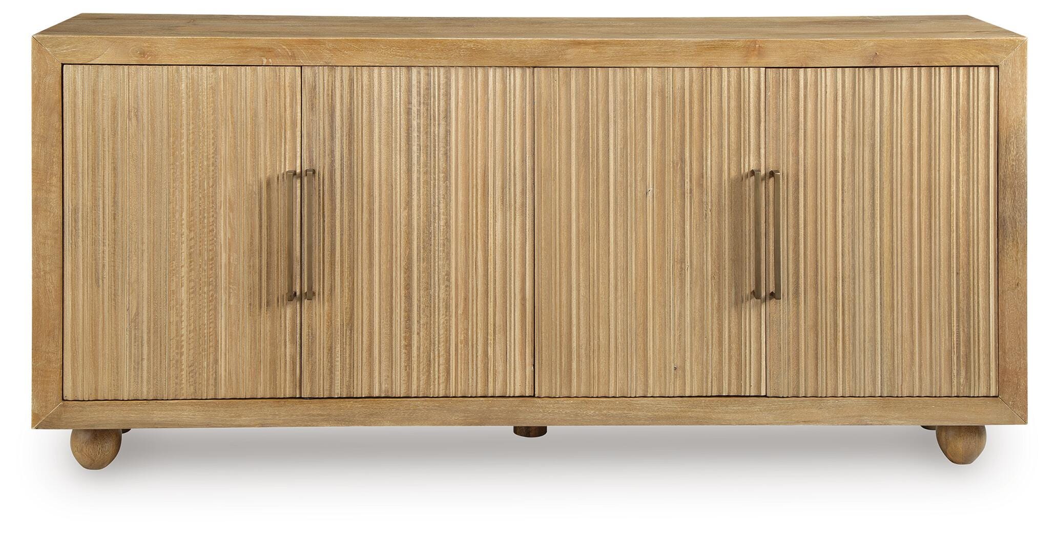 Niam Accent Cabinet - Light Antique Beige