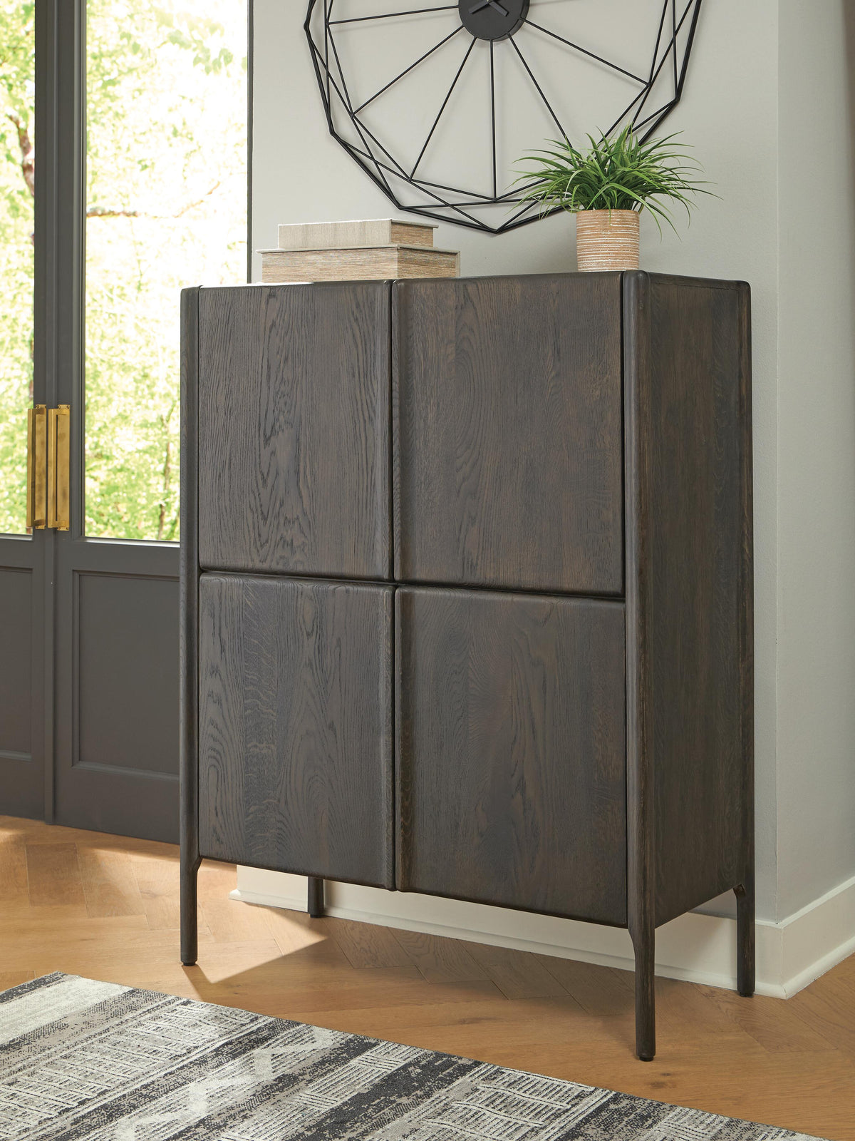 Orsonal Accent Cabinet - Espresso Brown