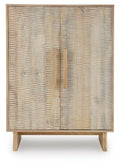 Dallinbury Accent Cabinet - Natural/White Wash