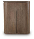 Landermont Bar Cabinet - Medium Brown