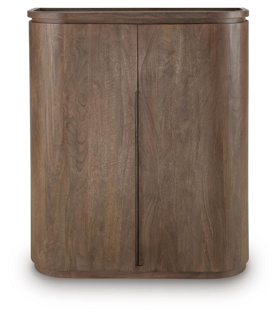 Landermont Bar Cabinet - Medium Brown
