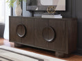 Veeda Accent Cabinet - Dark Brown