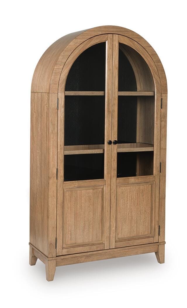 Dagandale Accent Cabinet - Natural/Black