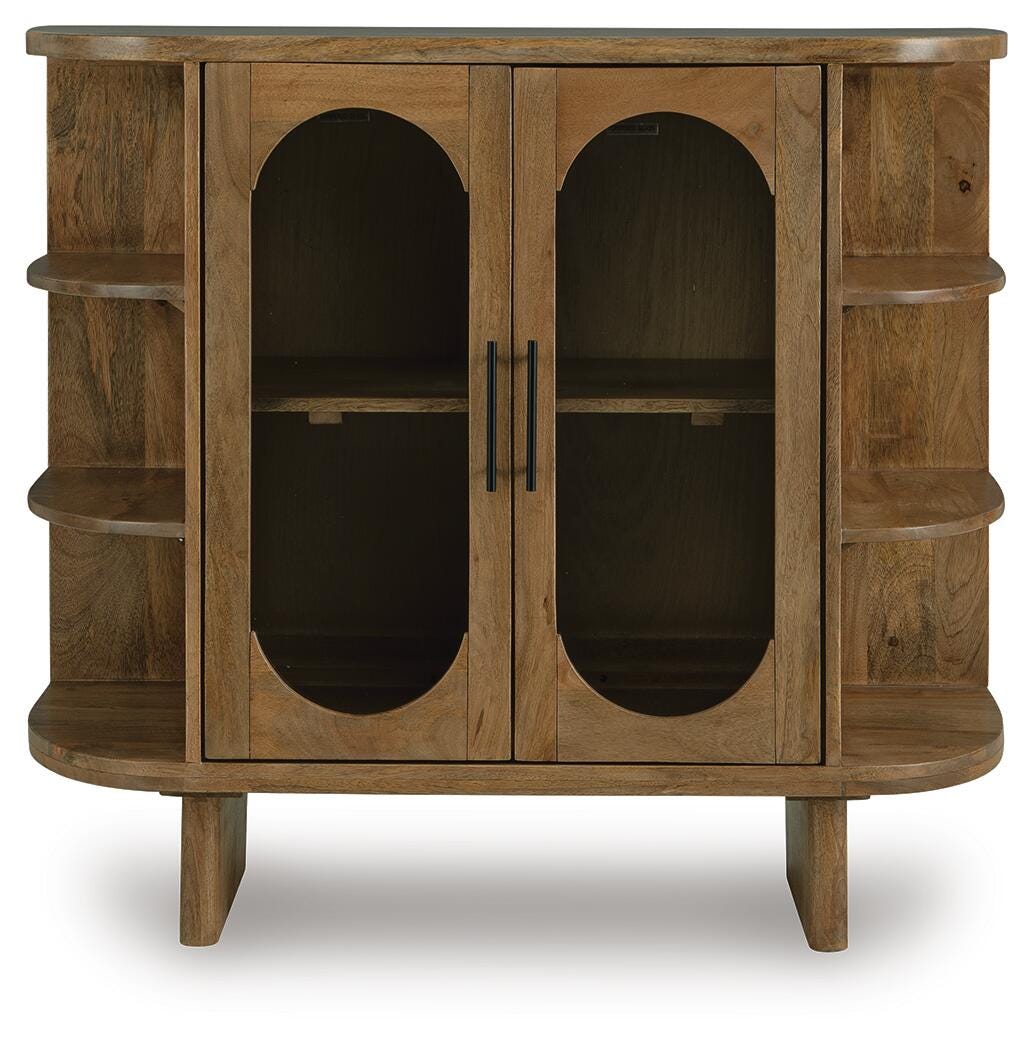 Niall Accent Cabinet - Light Brown