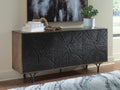 Lavinmont Accent Cabinet - Multi Brown