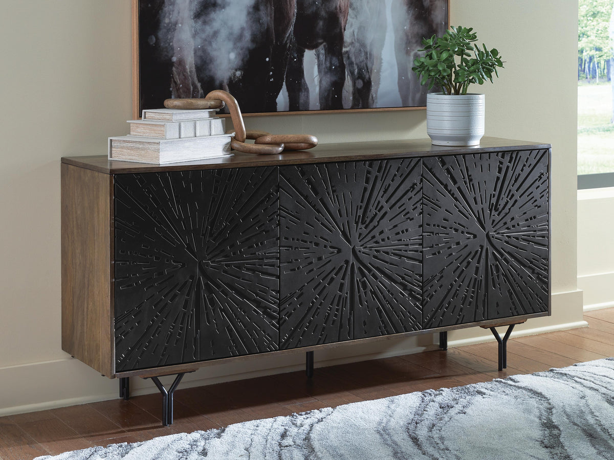 Lavinmont Accent Cabinet - Multi Brown