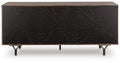 Lavinmont Accent Cabinet - Multi Brown