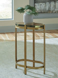 Porterville Accent Table - Gold Finish