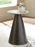 Waltnor Accent Table - Gray/White/Brown