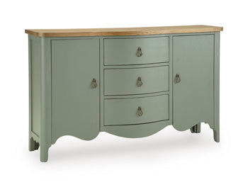 Actonville Accent Cabinet - Antique Green