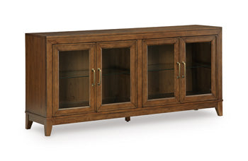 Annswick Accent Cabinet - Medium Brown