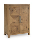 Clayburns Bar Cabinet - Light Brown