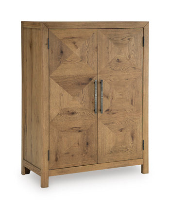 Clayburns Bar Cabinet - Light Brown
