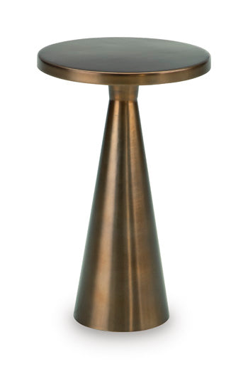 Budington Accent Table - Light Bronze Finish