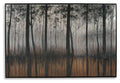 Philyra Wall Art - Black/Orange/Silver